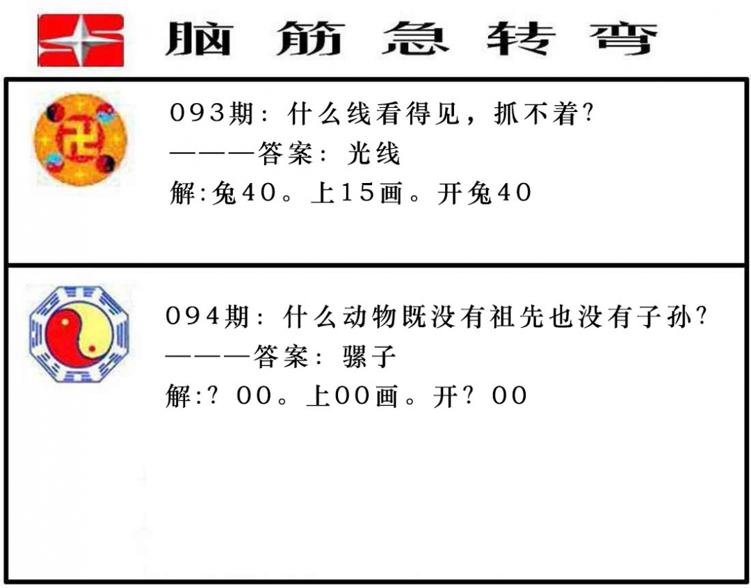 094期脑筋急转弯[图]